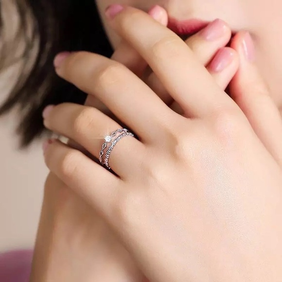 - ❉NEW❉ Retro Minimalist women's Adjustable Ring - Picture 5 of 6